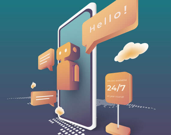 Atención al cliente de forma automatizada utilizando chatbots o asistentes de voz